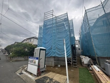 【神奈川県/横浜市栄区上郷町】栄区上郷町　新築戸建　A号棟/全5棟 建築中の外観