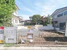 【神奈川県/横浜市栄区上之町】栄区上之町　新築戸建　1期 建築中の外観