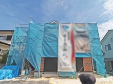 【神奈川県/横浜市栄区野七里】栄区野七里1丁目2期　　新築戸建/全1棟 建築中の外観
