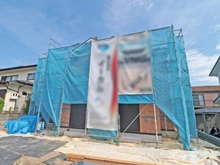 【神奈川県/横浜市栄区野七里】栄区野七里1丁目2期　　新築戸建/全1棟 建築中の外観