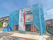 【神奈川県/横浜市栄区野七里】栄区野七里1丁目2期　　新築戸建/全1棟 建築中の外観