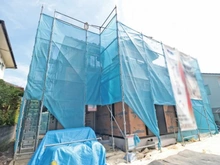 【神奈川県/横浜市栄区野七里】栄区野七里1丁目2期　　新築戸建/全1棟 建築中の外観
