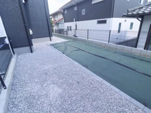 【神奈川県/横浜市青葉区すみよし台】青葉区すみよし台　新築戸建て 庭