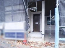 【神奈川県/川崎市宮前区犬蔵】宮前区犬蔵1丁目　新築戸建て1号棟（全2棟） 建築中の外観：全2棟：１号棟