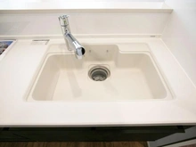 【神奈川県/川崎市宮前区犬蔵】宮前区犬蔵1丁目　新築戸建て1号棟（全2棟） キッチン：シンク