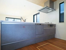 【神奈川県/川崎市高津区北野川】高津区北野川　新築戸建て1号棟（全2棟） キッチン