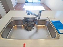 【神奈川県/川崎市高津区北野川】高津区北野川　新築戸建て1号棟（全2棟） キッチン：シンク