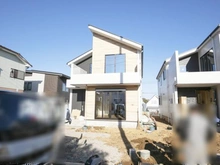 【神奈川県/横浜市都筑区東山田】都筑区東山田1丁目　新築戸建て1号棟（全3棟） 建築中の外観