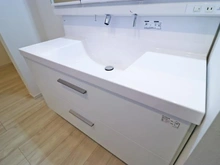 【神奈川県/横浜市都筑区東山田】都筑区東山田1丁目　新築戸建て3号棟（全3棟） 洗面室：化粧洗面台