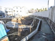 【神奈川県/川崎市宮前区水沢】宮前区水沢3丁目　新築戸建て5号棟（全5棟） 現地（建築前）：全5棟：5号棟