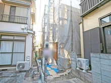 【神奈川県/横浜市都筑区東山田町】都筑区東山田町　新築戸建 建築中の外観