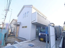 【神奈川県/横浜市青葉区大場町】青葉区大場町　新築戸建て 建築中の外観