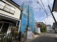 【神奈川県/大和市渋谷】大和市渋谷2丁目　新築戸建て 建築中の外観