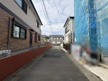 【神奈川県/大和市渋谷】大和市渋谷2丁目　新築戸建て 前面道路