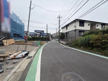 【神奈川県/横浜市青葉区美しが丘西】青葉区美しが丘西2丁目　新築戸建て1号棟（全10棟） 前面道路