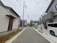 【神奈川県/横浜市青葉区美しが丘西】青葉区美しが丘西2丁目　新築区建て　7号棟（全10棟） 前面道路
