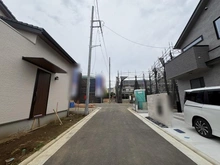 【神奈川県/横浜市青葉区美しが丘西】青葉区美しが丘西2丁目　8号棟新築戸建て（全10棟） 前面道路