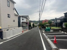 【東京都/町田市成瀬台】町田市成瀬台1丁目　新築戸建て2号棟（全18棟） 前面道路