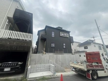 【東京都/町田市成瀬台】町田市成瀬台1丁目　新築戸建て11号棟（全18棟） 建築中の外観：全18区画　中央　11号棟