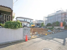 【神奈川県/横浜市青葉区あざみ野】青葉区あざみ野2丁目　新築戸建て 現地（建築前）