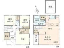 【神奈川県/大和市渋谷】大和市渋谷4丁目　新築戸建　3号棟 間取り図