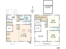 【神奈川県/横浜市青葉区美しが丘】美しが丘2丁目　中古戸建 間取り図