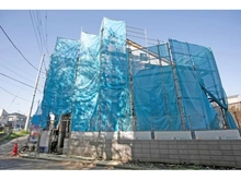 【神奈川県/川崎市宮前区南野川】宮前区南野川3丁目 新築戸建　1号棟 建築中の外観