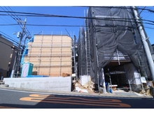 【神奈川県/川崎市宮前区小台】川崎市宮前区小台2丁目　A号棟 建築中の外観