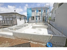 【神奈川県/横浜市港北区篠原町】港北区篠原町　新築戸建　2号棟 建築中の外観