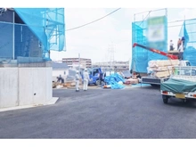 【神奈川県/川崎市宮前区馬絹】宮前区馬絹4丁目　新築戸建10号棟 建築中の外観