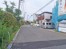 【神奈川県/横浜市青葉区黒須田】黒須田　新築戸建 前面道路