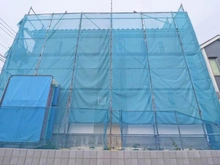 【神奈川県/横浜市青葉区黒須田】黒須田　新築戸建 建築中の外観