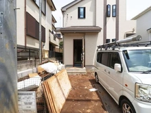 【東京都/小平市学園東町】小平市学園東町新築戸建 A号棟 建築中の外観