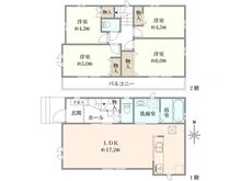 【東京都/小平市学園東町】小平市学園東町新築戸建 A号棟 間取り図