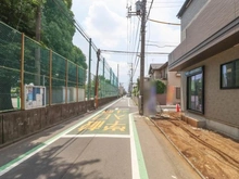 【東京都/小平市学園東町】小平市学園東町新築戸建 D号棟 前面道路