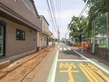 【東京都/小平市学園東町】小平市学園東町新築戸建 D号棟 前面道路