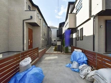 【東京都/国分寺市北町】国分寺市北町5丁目（2号棟) 　新築戸建 建築中の外観：全4棟　写真右奥