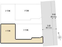 【東京都/国分寺市北町】国分寺市北町5丁目（4号棟）　新築戸建 区画図
