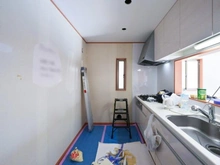 【東京都/小平市天神町】小平市天神町1丁目 キッチン：内装工事中