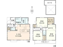 【東京都/西東京市泉町】西東京市泉町3丁目 新築戸建 間取り図
