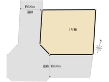 【東京都/西東京市泉町】西東京市泉町4丁目新築戸建　1号棟 区画図