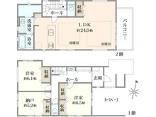 【東京都/小平市大沼町】小平市大沼町　新築戸建　1号棟 間取り図