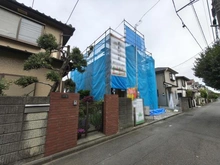 【東京都/小平市仲町】小平市仲町　新築戸建 建築中の外観