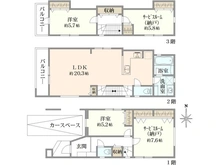 【東京都/小金井市本町】アーベインヒルズ小金井本町B号棟 間取り図
