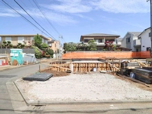 【東京都/小平市鈴木町】小平市鈴木町1丁目 全2棟 1号棟 現地（建築前）：全2棟　手前側