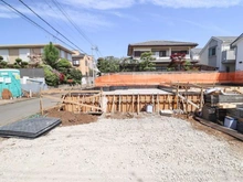 【東京都/小平市鈴木町】小平市鈴木町1丁目 全2棟 1号棟 現地（建築前）：全2棟　手前側