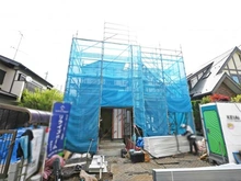 【東京都/小金井市貫井南町】小金井市貫井南町新築戸建 建築中の外観