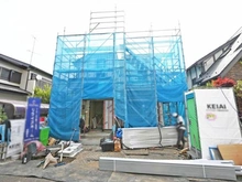 【東京都/小金井市貫井南町】小金井市貫井南町新築戸建 建築中の外観