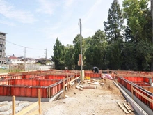 【東京都/小平市回田町】小平市回田町 全10棟 2号棟 現地（建築前）：全10棟 中央奥側