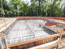 【東京都/小平市回田町】小平市回田町 全10棟 7号棟 現地（建築前）：全10棟　中央手前側